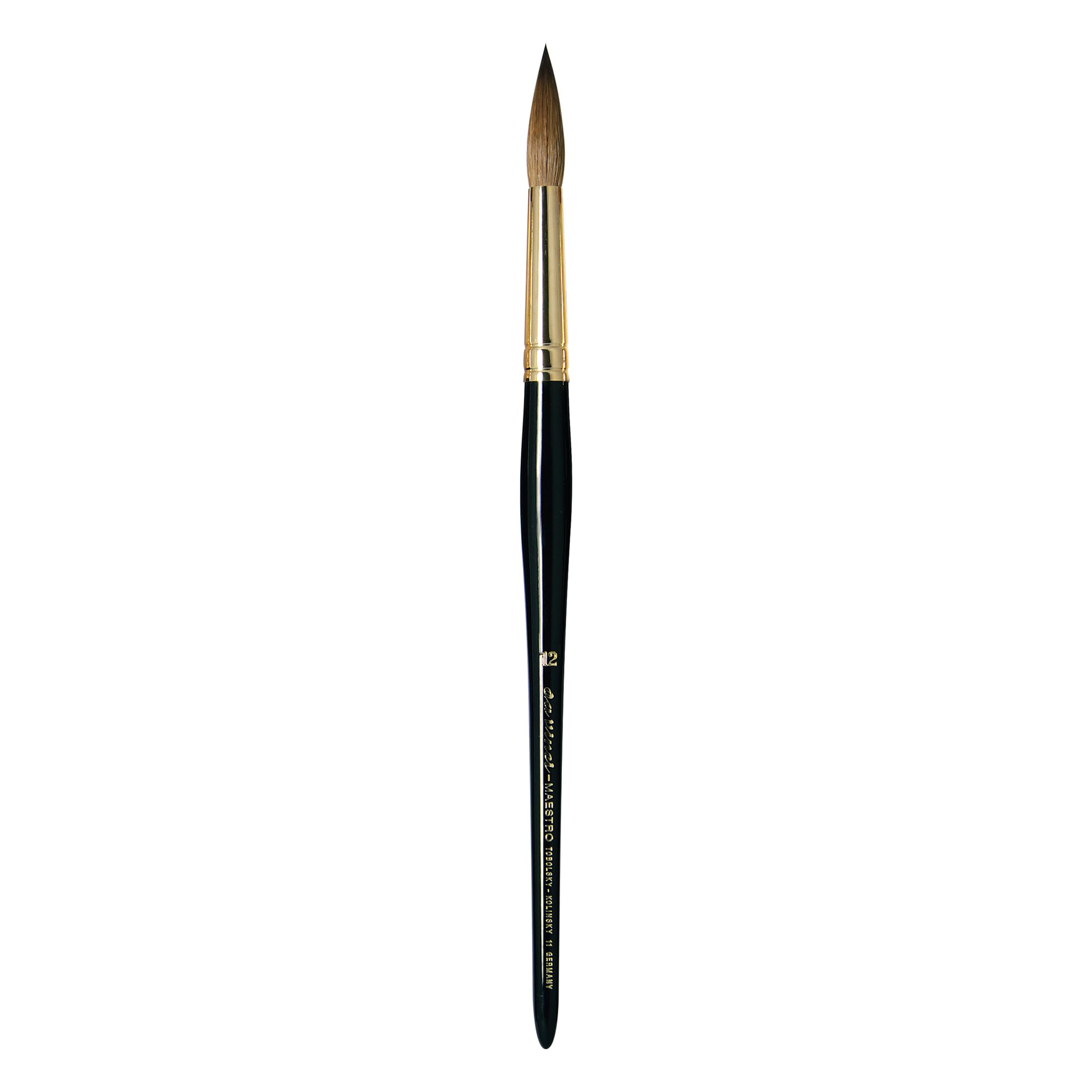 

da Vinci Watercolor Series 11 Maestro Paint Brush, Fuller English Round Kolinsky Red Sable, Size 12
