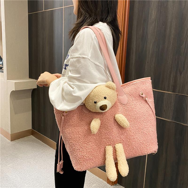 Borsa A Tracolla Morbida A Forma Di Pecora In Peluche, Simpatica Borsa A Catena Per Cellulare E Accessori, Regalo Perfetto Per Ragazze E Amanti Degli Animali