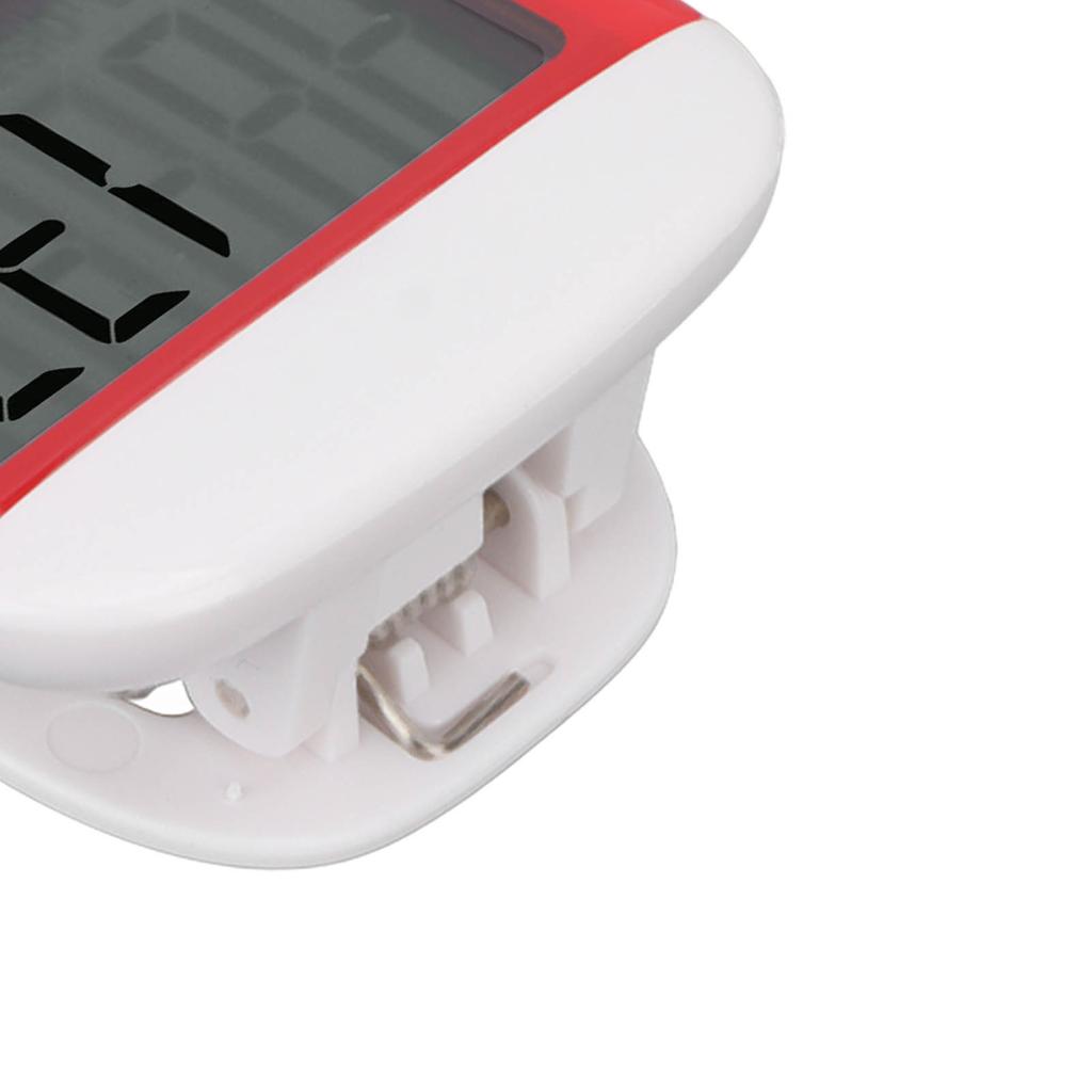 Elderly Step Counter LCD Display Clear Screen Accurate Walking Pedometer with Clip
