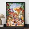 Diamond Painting Alice In Wonderland Art Painting Rhinestone 5D Mosaic DIY Cross Stitch Gift Home Decor