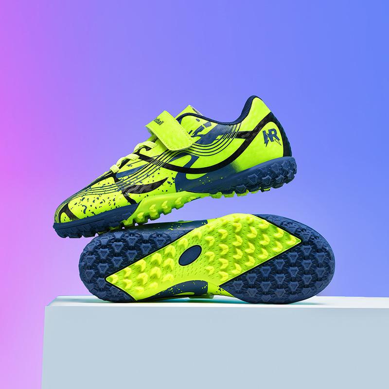 Professionelle Fußballschuhe gebrochene Nägel Erwachsene TF Jungen und Kinder Low-Top Jungen und Grundschülerinnen und Mädchen Damen spezielle Trainingsschuhe