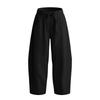 Women's Color Casual Lined Wide Leg Sweatpants with Pockets and