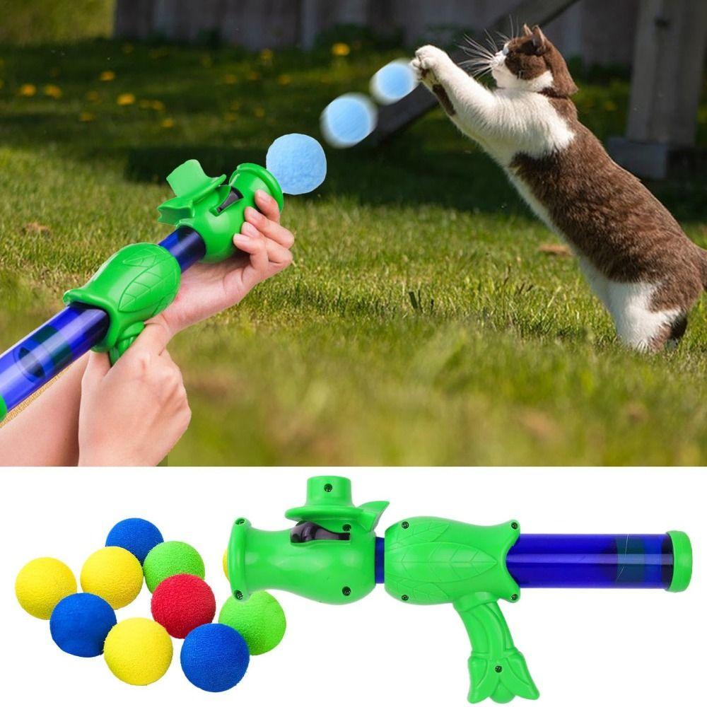 Fashion EVA Ball Cat Toy Stick Interactive Fun Pet Toys Play Silent Games Toy for Pet Products