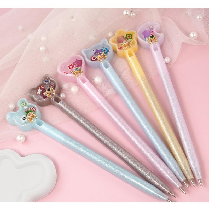 Kugelschreiber Silikonform DIY Treibsand Harz Shaker Formen Epoxidharz Form Bastelwerkzeuge Leicht zu reinigen