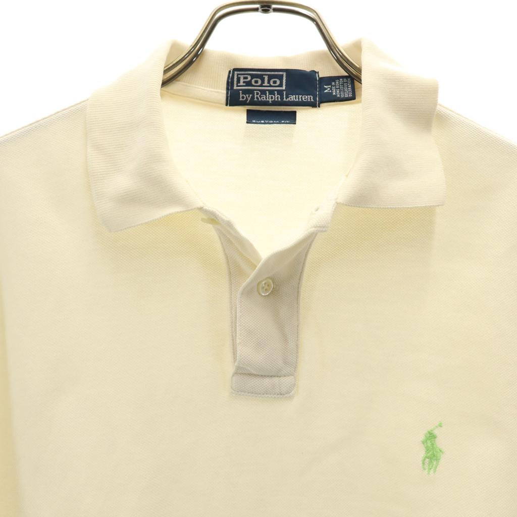 Polo by Ralph Lauren Short Sleeve Polo Shirt M Ivory Impact 21 Pique Men's Used