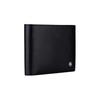 Montblanc Urban Elegance Series White Hexagonal Star Logo Foldable Wallet With Card Holder Men Wallet Black 101867