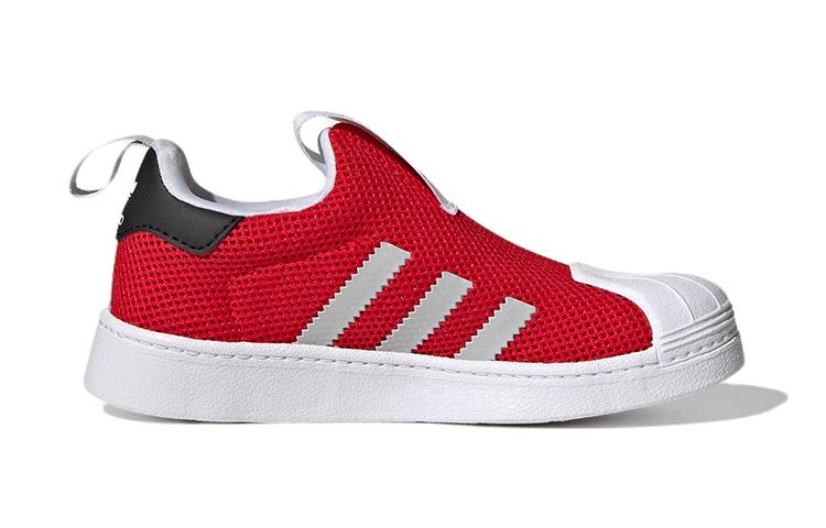 adidas Superstar 360 Little Kid 'Vivid Red White' GZ5034
