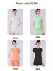 Women's Summer Quick-Dry Mesh Sports Set: Breathable, Loose Fit Short Sleeve Top for Running, Training & Yoga