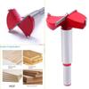 Woodworking Carbide Hole Opener for Hinge Installation On Wooden Doors and Boards, 15-60mm Circular Drill Bit