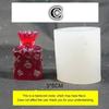 Christmas Mold Gift Box Silicone Mold Small Home Decoration Mold Resin Frosted Epoxy Resin Molds Resin Jewelry Molds