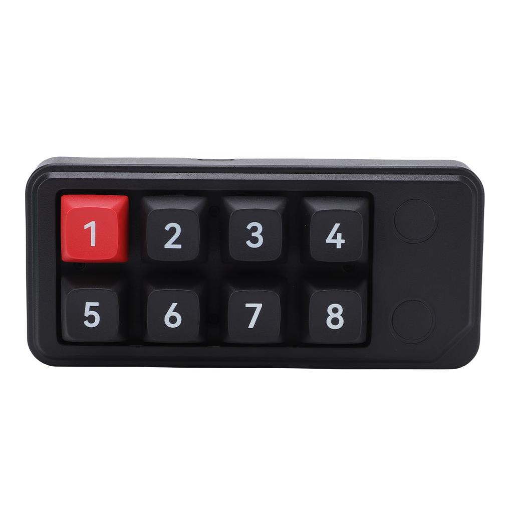 USB C Wired 8 Key Keyboard   Programmable Hot Swappable NaMacro Mechanical Keyboard Number Pad for     7 8 10