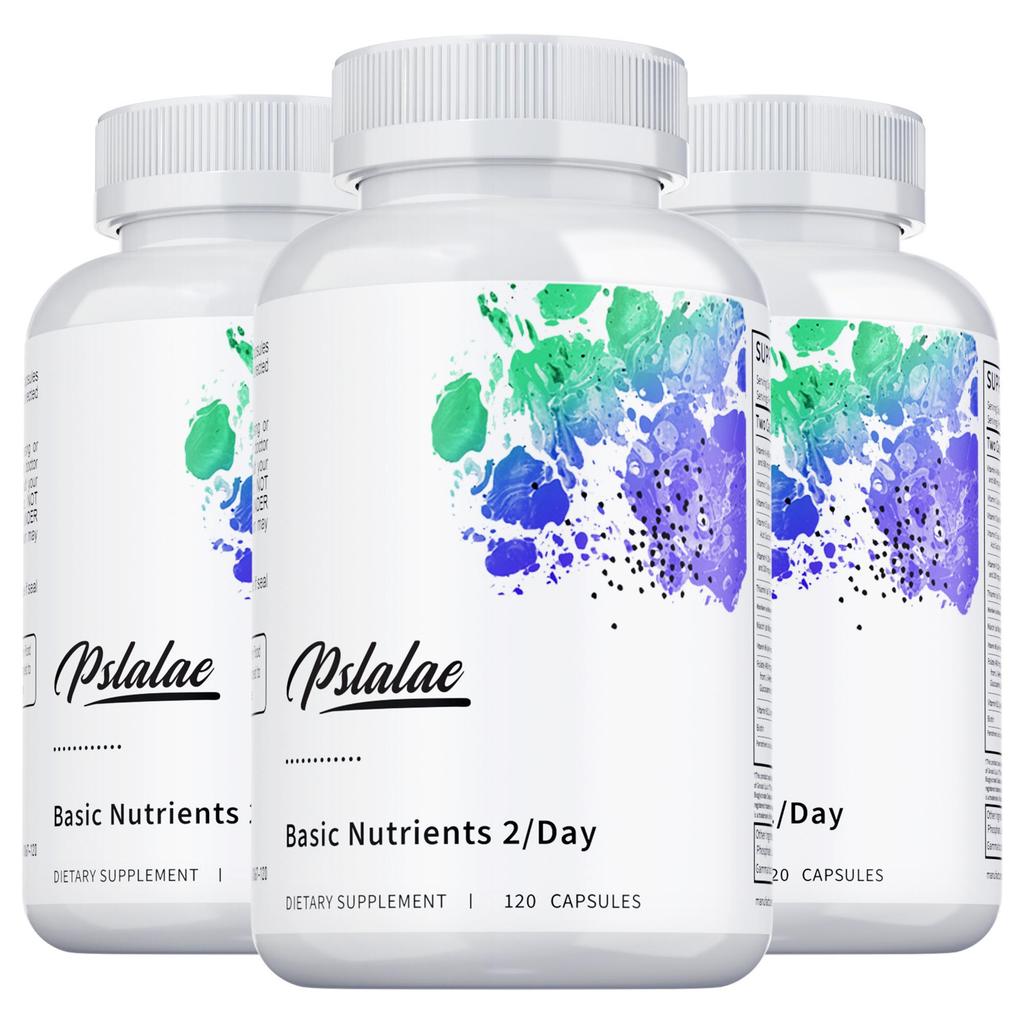 Pslalae - Multivitamin Capsules - Heart, Brain, Nerve Health