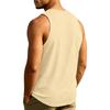 Men's Sleeveless Tank Top Lightweight Athletic Fitness Quick Dry Breathable Muscle Shirt Summer Workout Gym Vest