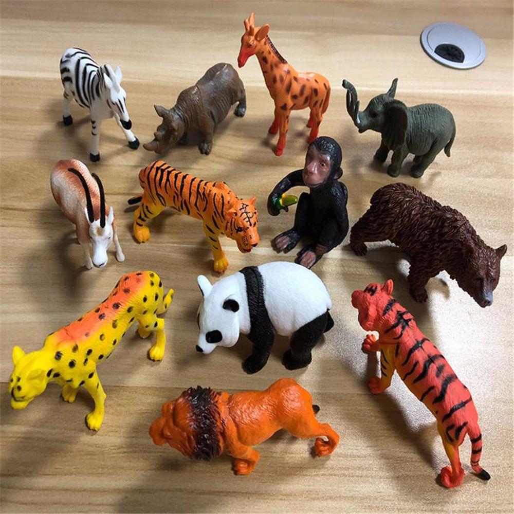 Collection Toy Mini Animal Model Simulation Animal Animal World Zoo Model Animal  Figure