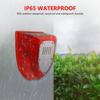 Waterproof Solar Alarm Multifunctional Security Alarm Siren Solar Lamps  Garden Protection