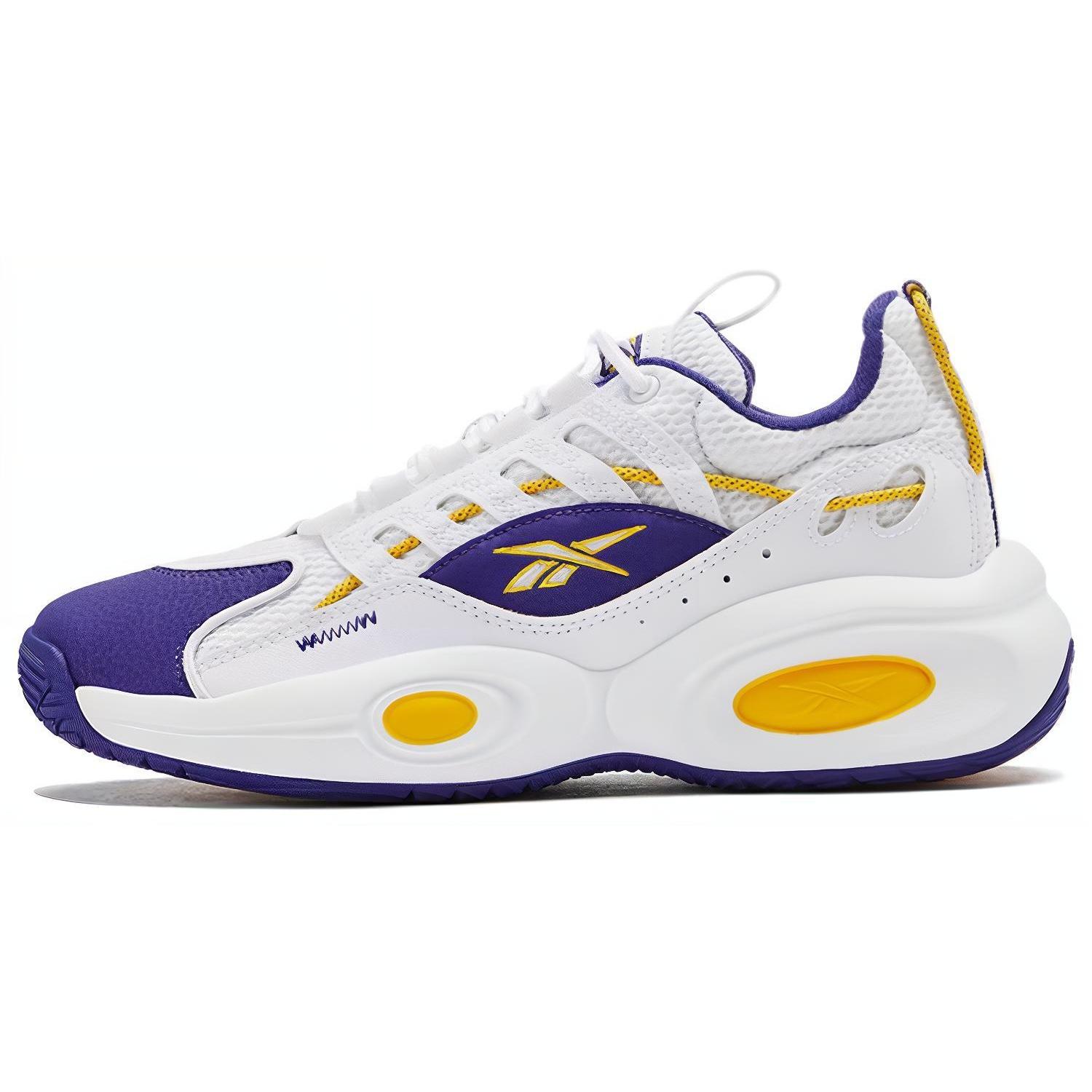 Reebok Solution Mid  White Purple Gold  Men s GW4377 EU 39
