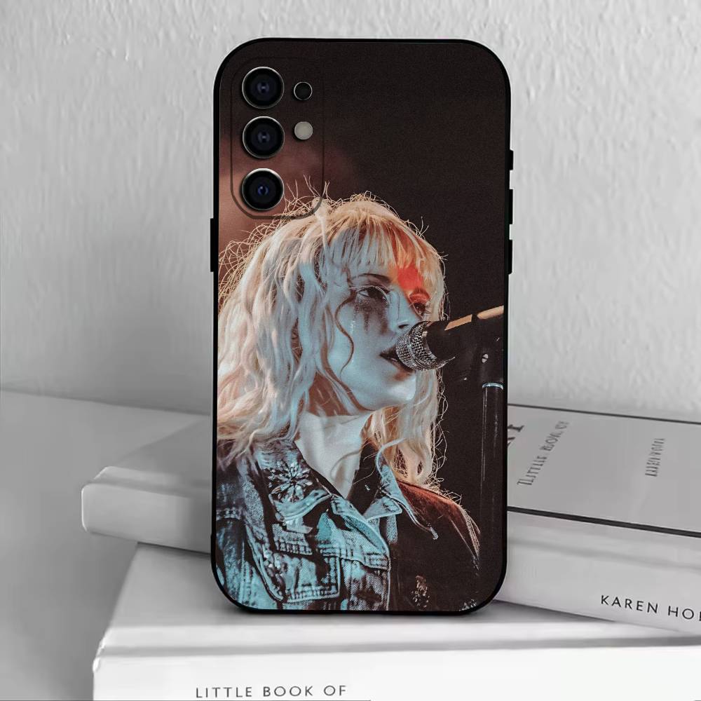 Paramore P-Pop-Punk Band  Phone Case For Samsung S25,S24,S21,S22,S23,S30,Ultra,S20,Plus,Fe,Soft Silicone Black Cover