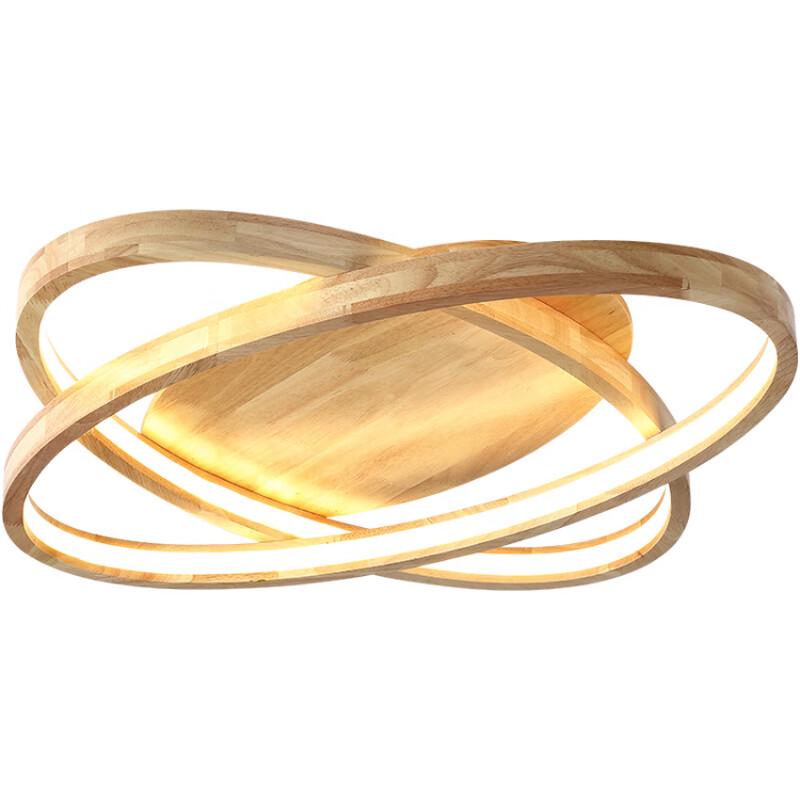 Li Shen Modern LED Solid Wood Ceiling Lamp