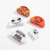 Funny Halloween Pumpkin Butterfly Grab Clip, Ghost Acrylic Spider Web Disc Hair Hairpin Head Jewelry