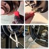 Sturdy Car Drum Brake Spring Pliers with Brake Spoon Snap-Ring Pliers  Car Installer