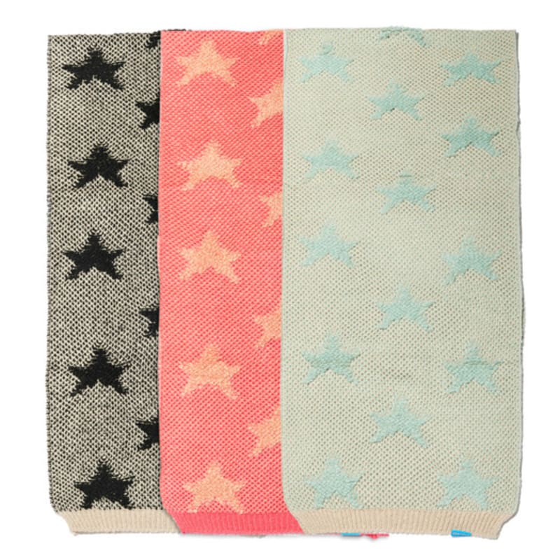 

PIECEMAKER STAR BOUCLE KNIT MUFFLER (3COLORS) PINK