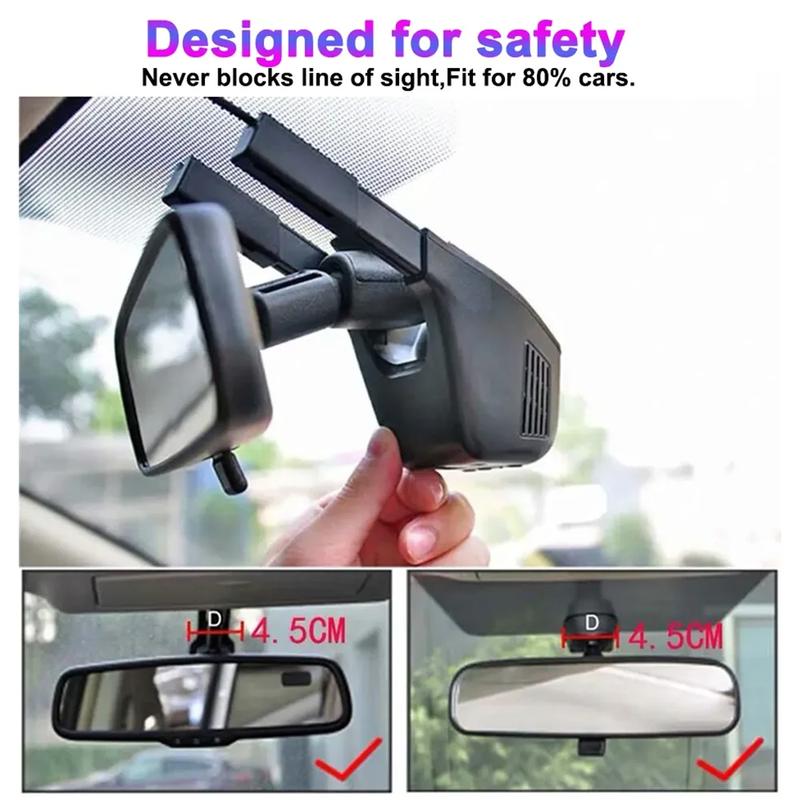 4K USB APP WIFI Car Hidden Driving Recorder No screen Mobile Internet parking monitoring Loop video Car Recorder HD night vision