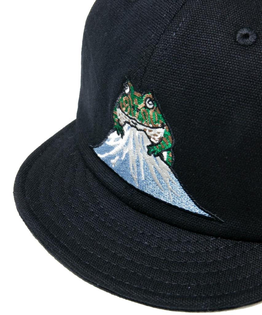 [go Slow Caravan] 342903 Canvas Short Visor Cap Black Free