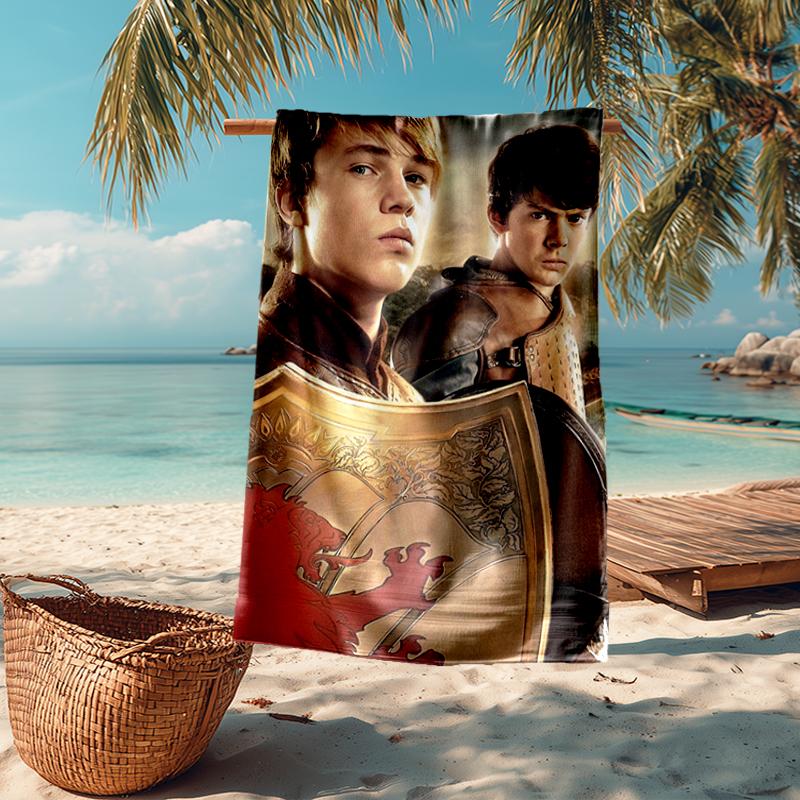 Ultra-Soft Beach Towel with The Chronicles of Narnia Theme,Ideal for Pool - Camping, Diving - Perfect Travel Essential, Vibrant Beach Towel.