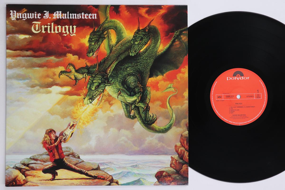 

LP Record YNGWIE J. MALMSTEEN - Trilogy 28MM0515 POLYDOR 1986 Japan Metal Used