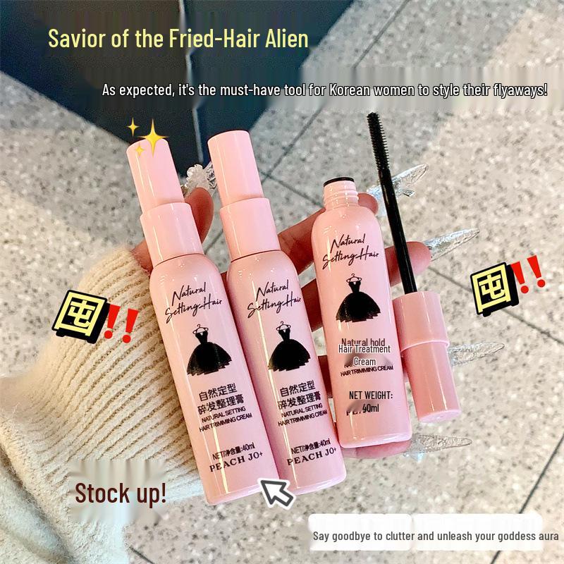 Peach JO+ Flyaway & Frizz Control Hair Styling Cream Gel
