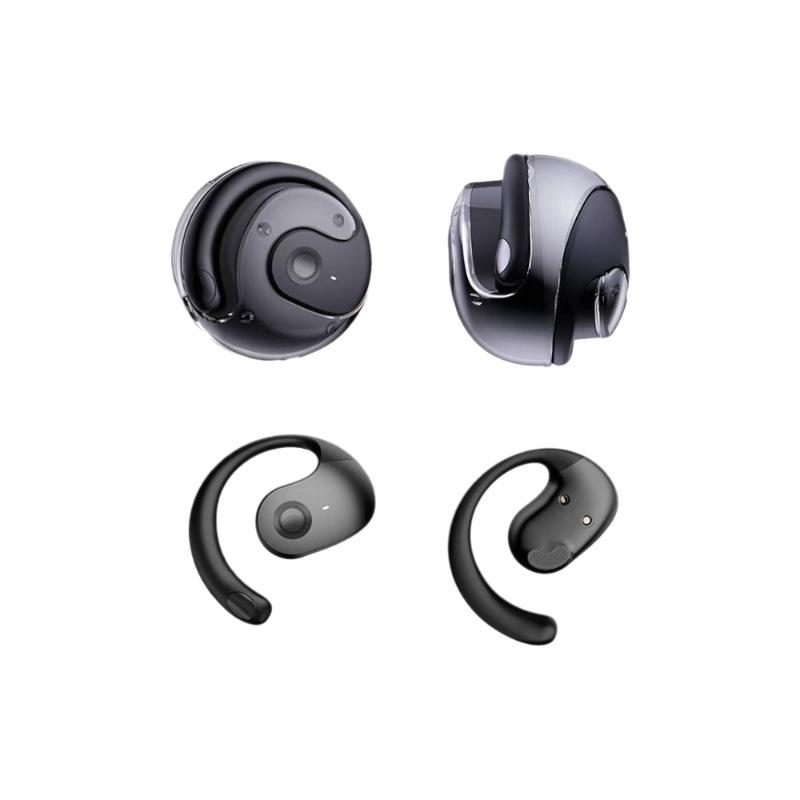 Little Coconut Ball TWS Ear-Hook Bluetooth Earbuds: Wireless, Noise-Cancelling, Long Battery Life for Sports