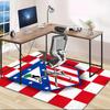 1pc Football Team Design Area Rug - Non-Slip, Soft & Cozy Floor Mat for Living Room, Bedroom, Office - Indoor/Outdoor Decorative Carpet