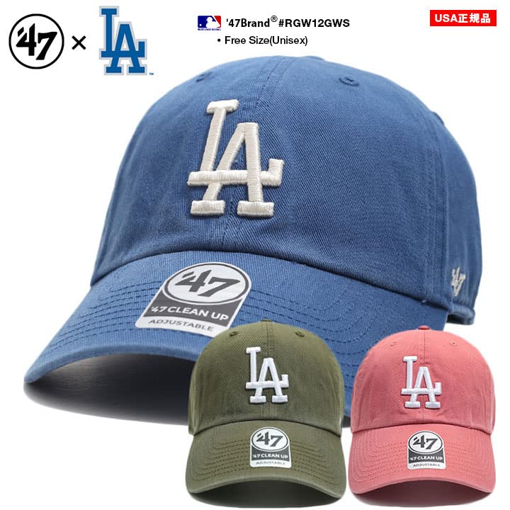 Forty Seven 47 Los Angeles Dodgers Clean Up Timber Blue Cap