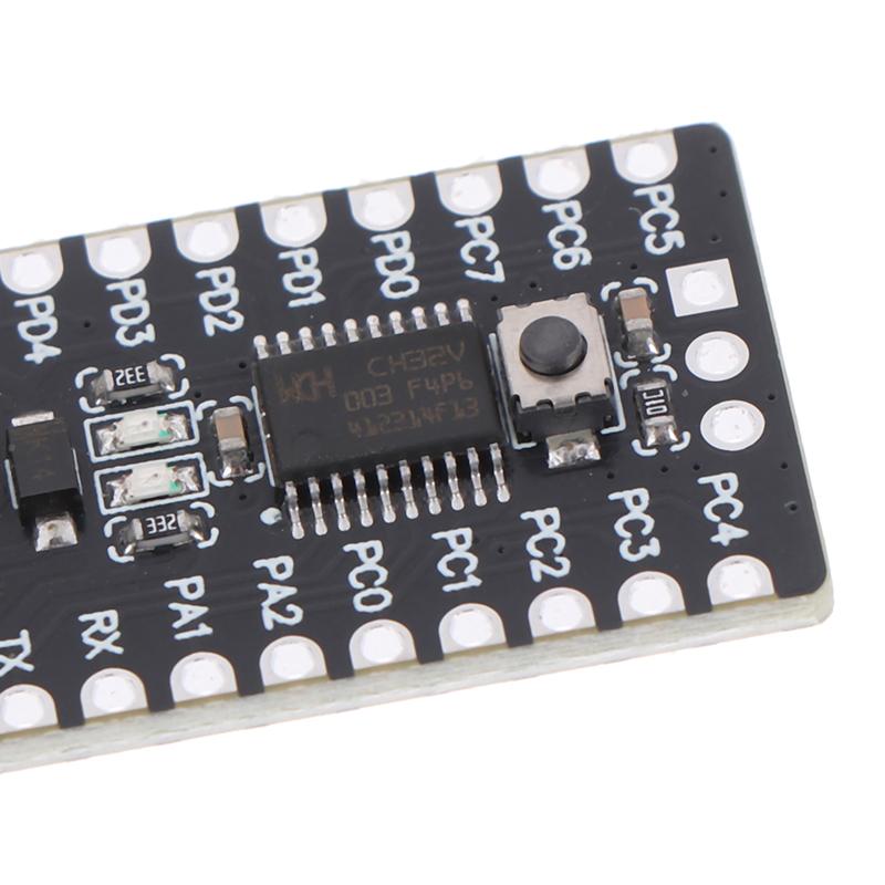 1/3/5Pcs Ch32V003 Development Board Black Board Minimum System Board Core Board Risc-V Ch32V003F4P6 Microcontroller Module