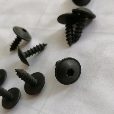 10Pcs Auto Mudguard Bolt Fastener Self-tapping Screws Durable Vehicle Repair Screws for Golf for Passat N90974701