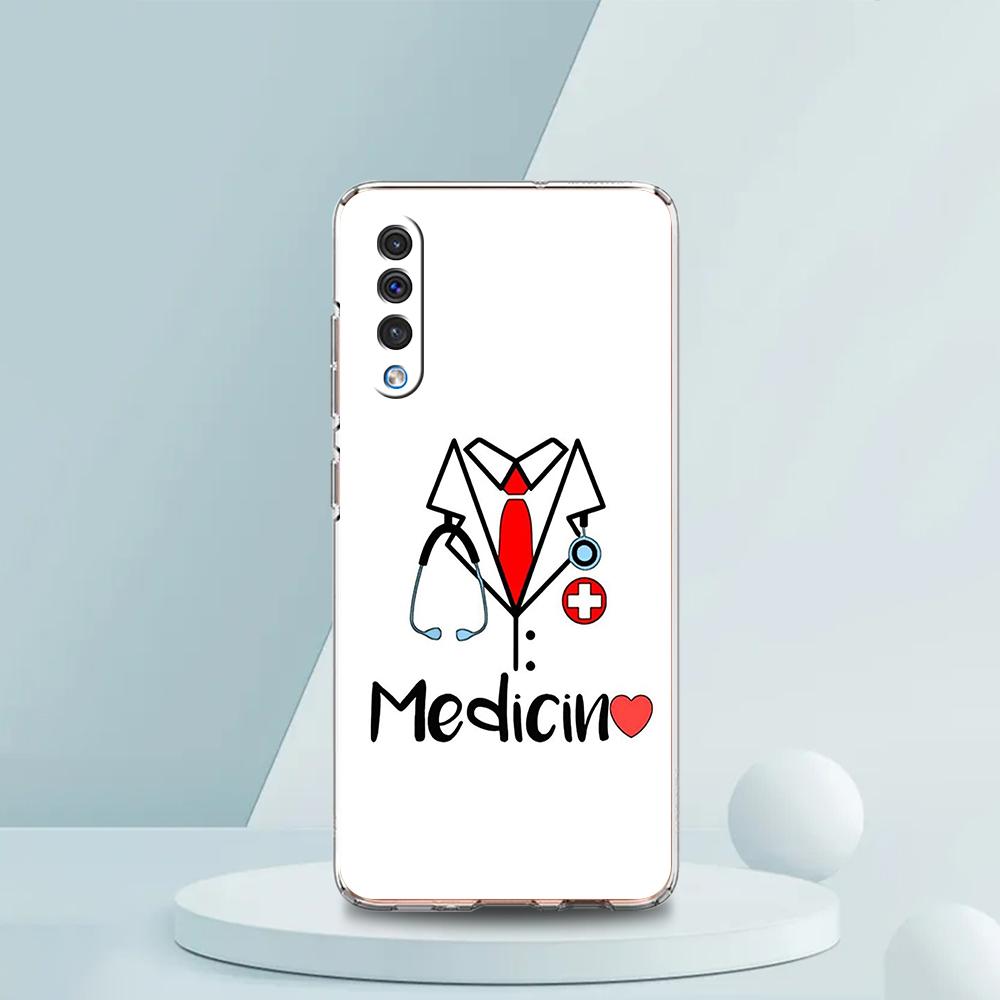 Doctor Nurse Medical Medicine Phone Case For Samsung A16 A14 A12 A22 A32 5G A34 A42 A52 A54 A50 A70 A30 A40 A20E A10S A04S A06
