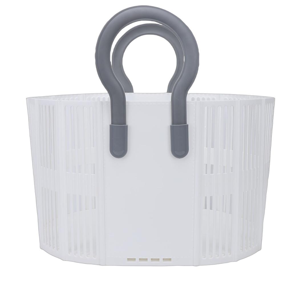 Foldable Laundry Basket Large Capacity Clothes Hamper with Handles Hollow Multipurpose Storage for Bathroom Laundry Room Home