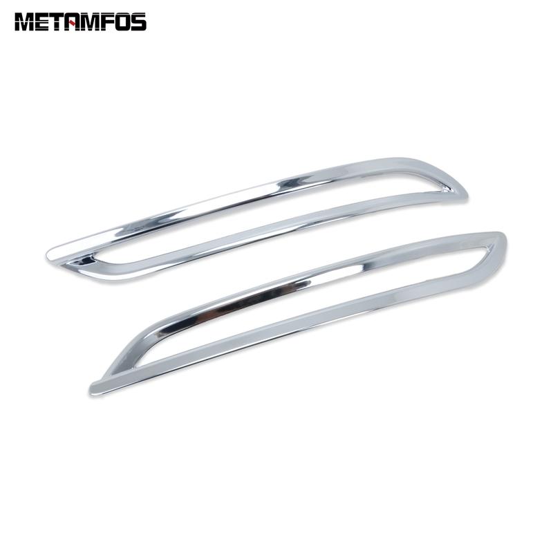 For Volkswagen VW Golf 8 MK8 Pro R -2024 2025 Chrome Rear Fog Light Lamp Cover Trim Foglight Bezel Protector Car Accessories