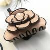1 Pcs Fashion Camellia Hair Claw Clip Clamp Girl Flower Handmade Jewerly Head Accessories for Women Birthday Gifts