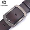 Fashion Cowhide Genuine Leather Belt Men Black Jeans Strap Male Vintage Casual Men Belts