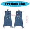  Denims Leg Warmers Cool Flared Leg Warmers Punk Long Leg Socks Fashion Leg Covers Sweet Leg Sleeve Streetwear Gifts