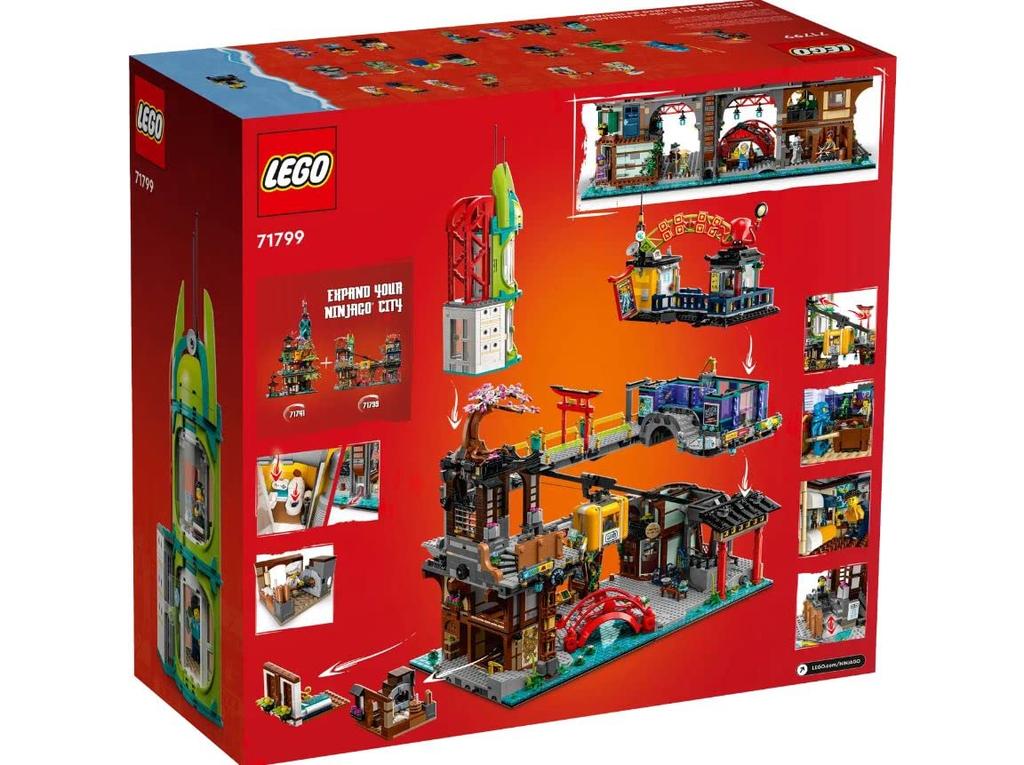 LEGO Ninjago Ninjago City Market 71799 Produkt s omezenou distribucí Oficiálně distribuován v Japonsku