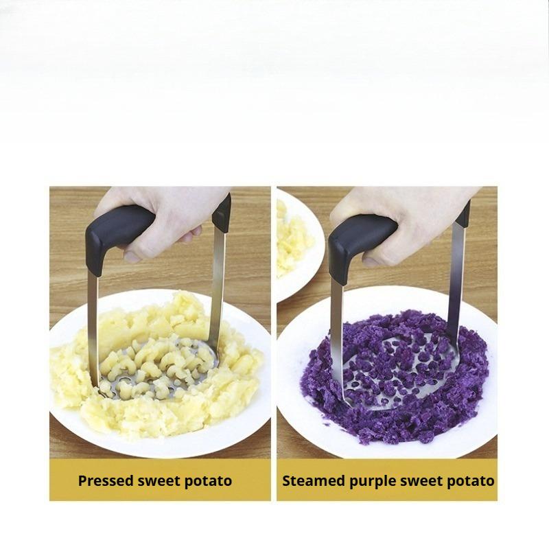 Potato Masher Manual Heavy Duty Stainless Steel Masher Kitchen Gadgets