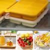 Silicone Ice Cube Tray with Lid 8 Cavities Easy Release Summer Refrigerator Cocktail Whiskey Ice Maker Press Mold Kitchen Supplies