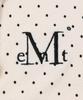 Mucent Minuit Button Mini Dot Short Sleeve Cardigan (2 Colors)
