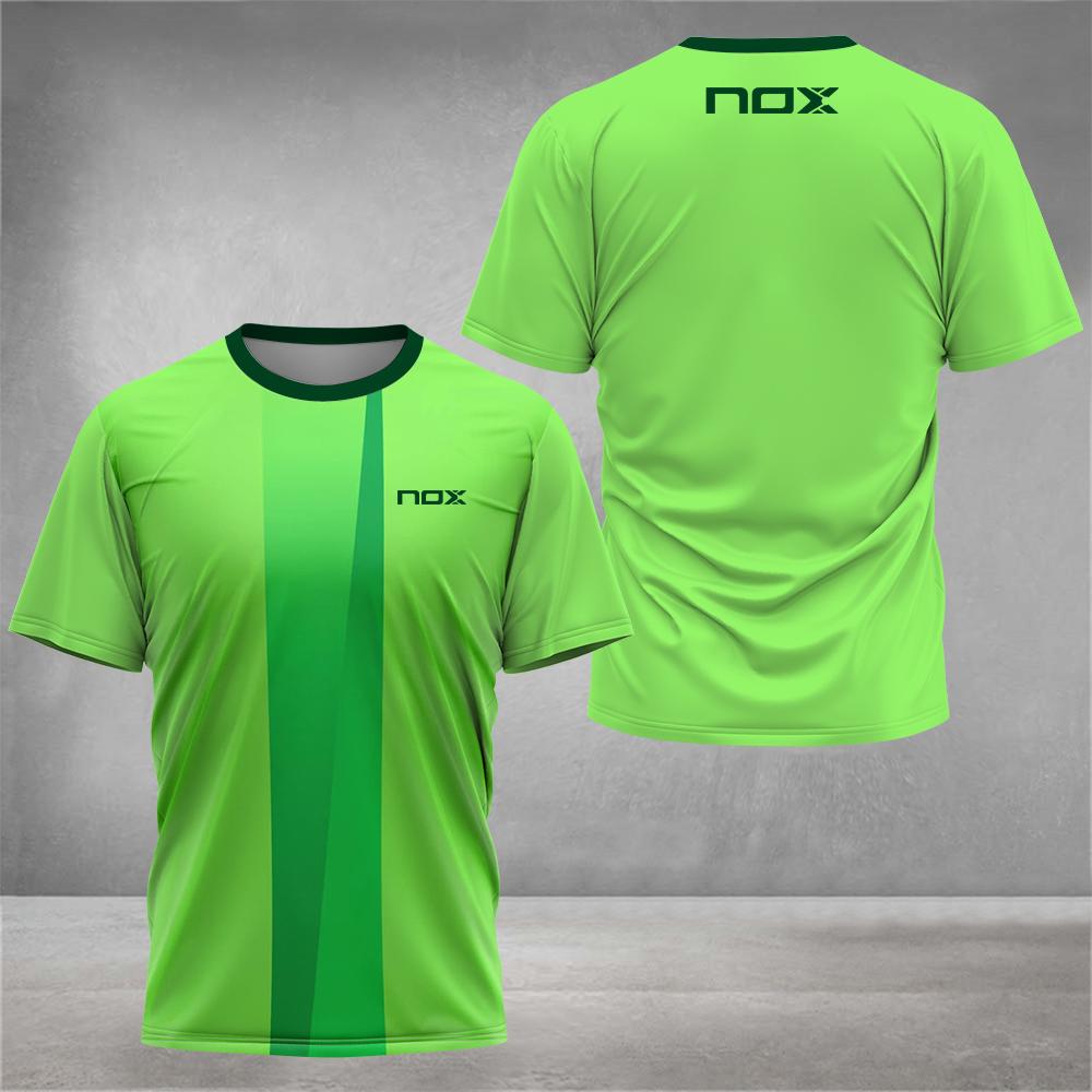 3D tištěné pánské tričko s přechodovou barvou, volné, prodyšné, na tenis, badminton, ležérní streetwear, s kulatým výstřihem, s krátkým rukávem, oblečení