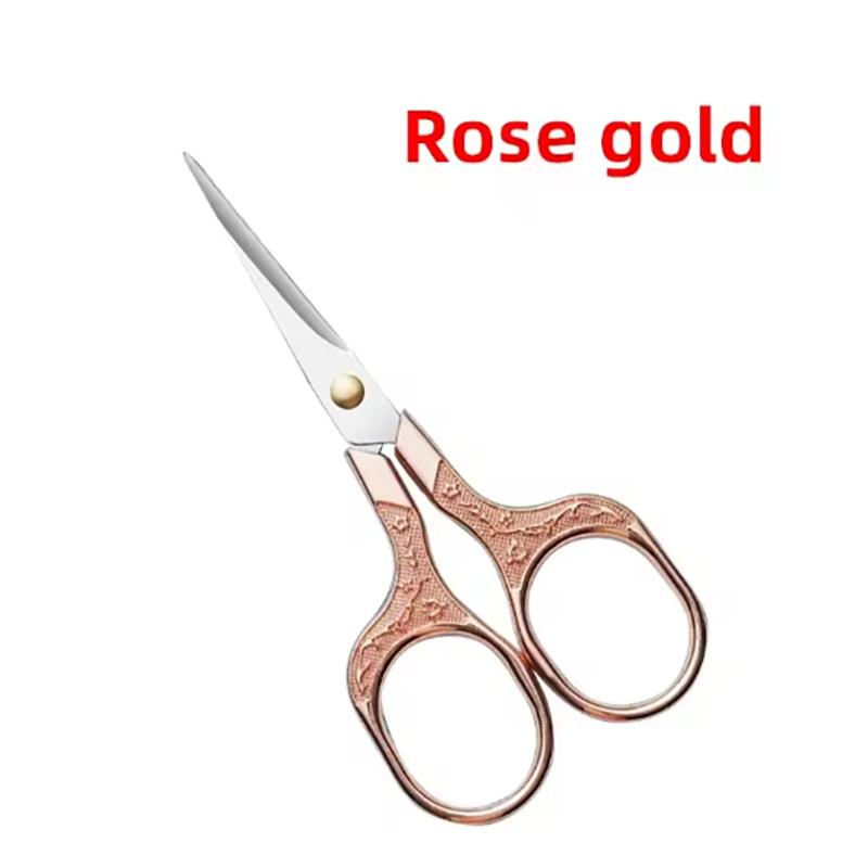 Stainless Steel Scissor Fabric Thread Sewing Scissor Colorful Handicraft Household Embroidery Sewing Shears Embroidery Scissors