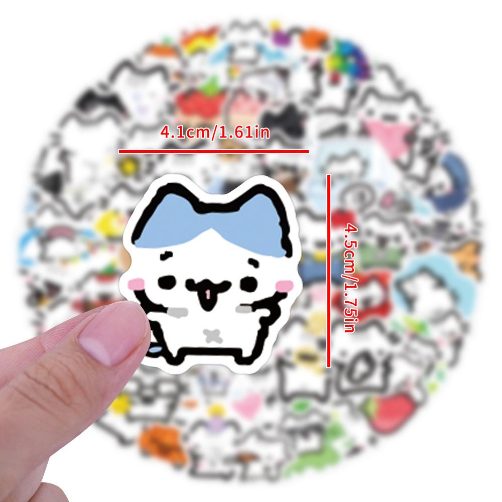 90 New Styles of Basil Kitten Graffiti Stickers for Decoration Refrigerator Skateboard Water Cup DIY Personality Stickers