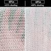 4Pin 55% Shading White Sun Shade Net Greenhouse Shading Cover Balcony Gazebo Sunshade Net Garden Succulent Plants Sun Shelter