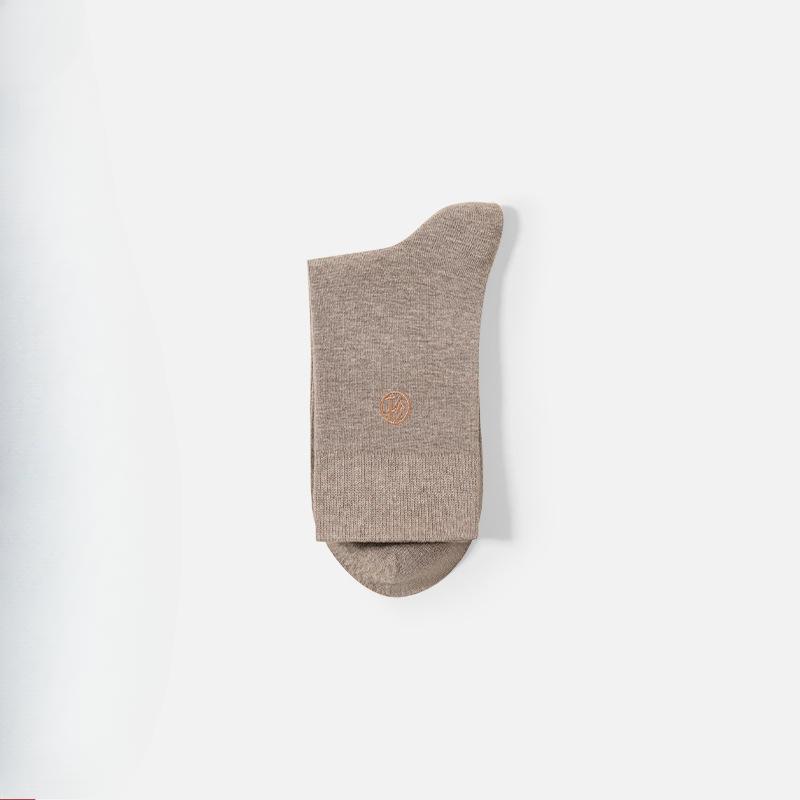 Men's Autumn and Winter Business Antibacterial and Deodorizing Mid Calf Socks